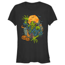 Junior's Lost Gods Halloween Zombie Scene T-Shirt