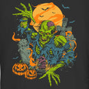 Junior's Lost Gods Halloween Zombie Scene T-Shirt