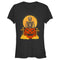 Junior's Lost Gods Halloween Skeleton and Jack-O'-Lantern T-Shirt