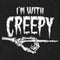 Men's Lost Gods Halloween I'm With Creepy T-Shirt