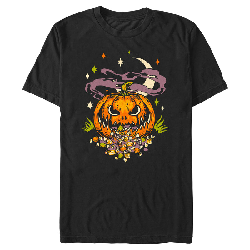 Men's Lost Gods Halloween Jack-O'-Lantern Candy T-Shirt