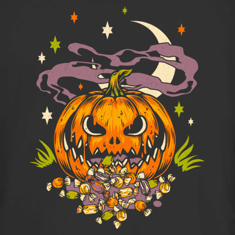 Junior's Lost Gods Halloween Jack-O'-Lantern Candy T-Shirt