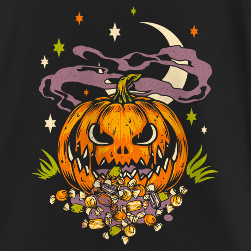 Girl's Lost Gods Halloween Jack-O'-Lantern Candy T-Shirt