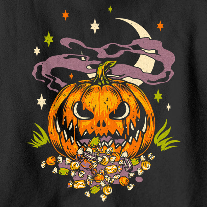 Boy's Lost Gods Halloween Jack-O'-Lantern Candy Pull Over Hoodie