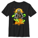 Boy's Lost Gods Halloween Mummy Scene T-Shirt