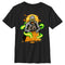 Boy's Lost Gods Halloween Mummy Scene T-Shirt