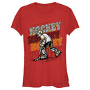 Junior's Lost Gods Hockey Player Sketch T-Shirt