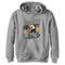 Boy's Lost Gods Hockey Player Sketch Pull Over Hoodie