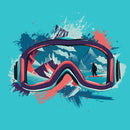 Girl's Lost Gods Snow Goggles Landscape T-Shirt