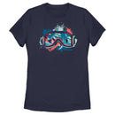 Women's Lost Gods Snow Goggles Landscape T-Shirt