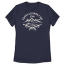 Women's Lost Gods Distressed Ski Club T-Shirt