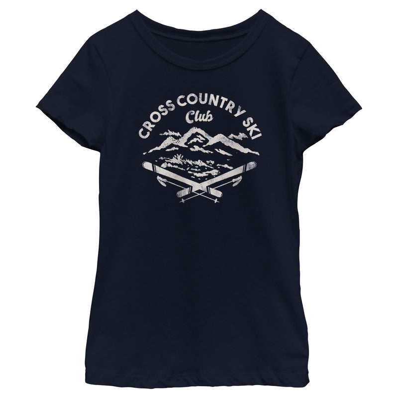 Girl's Lost Gods Distressed Ski Club T-Shirt