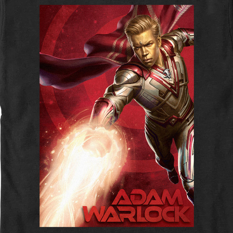 Men's Guardians of the Galaxy Vol. 3 Adam Warlock Poster T-Shirt