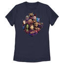 Women's Guardians of the Galaxy Vol. 3 Group Badge T-Shirt