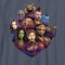 Boy's Guardians of the Galaxy Vol. 3 Group Badge T-Shirt
