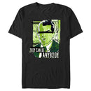 Men's Marvel: Secret Invasion They Can be Anybody Two Faces Poster T-Shirt