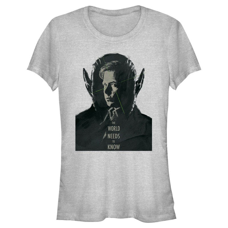 Junior's Marvel: Secret Invasion Talos The World Needs to Know T-Shirt