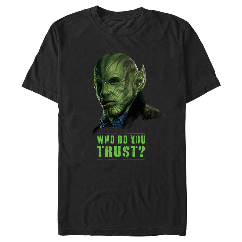 Men's Marvel: Secret Invasion Skrull Who Do You Trust T-Shirt