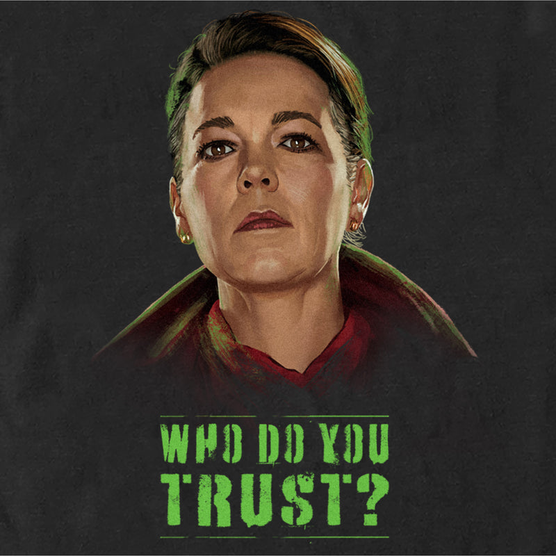 Men's Marvel: Secret Invasion Sonya Falsworth Who Do You Trust T-Shirt