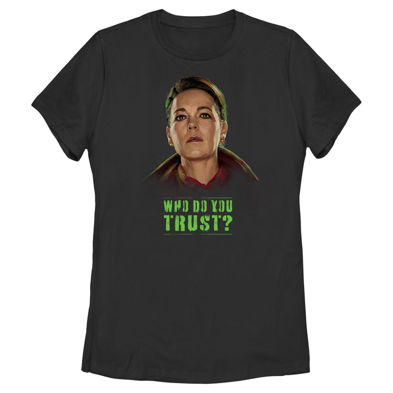 Women's Marvel: Secret Invasion Sonya Falsworth Who Do You Trust T-Shirt