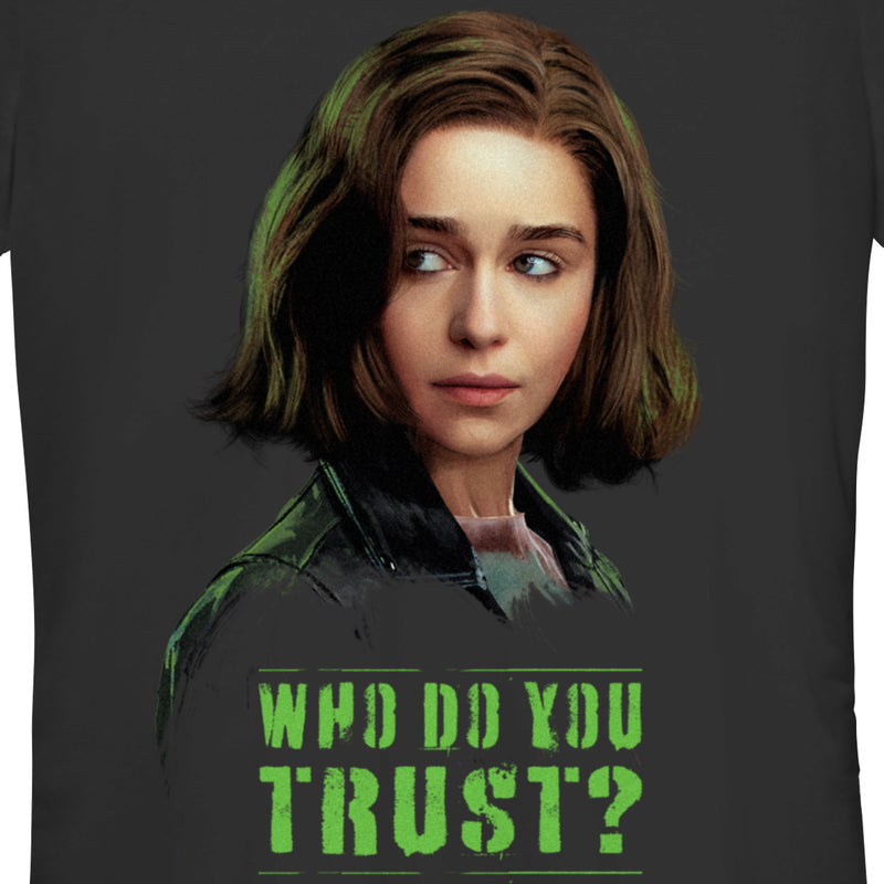 Junior's Marvel: Secret Invasion Abigail Brand Who Do You Trust T-Shirt