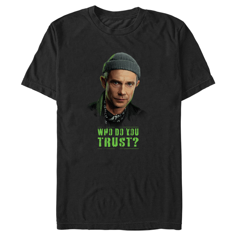 Men's Marvel: Secret Invasion Everett Ross Who Do You Trust T-Shirt