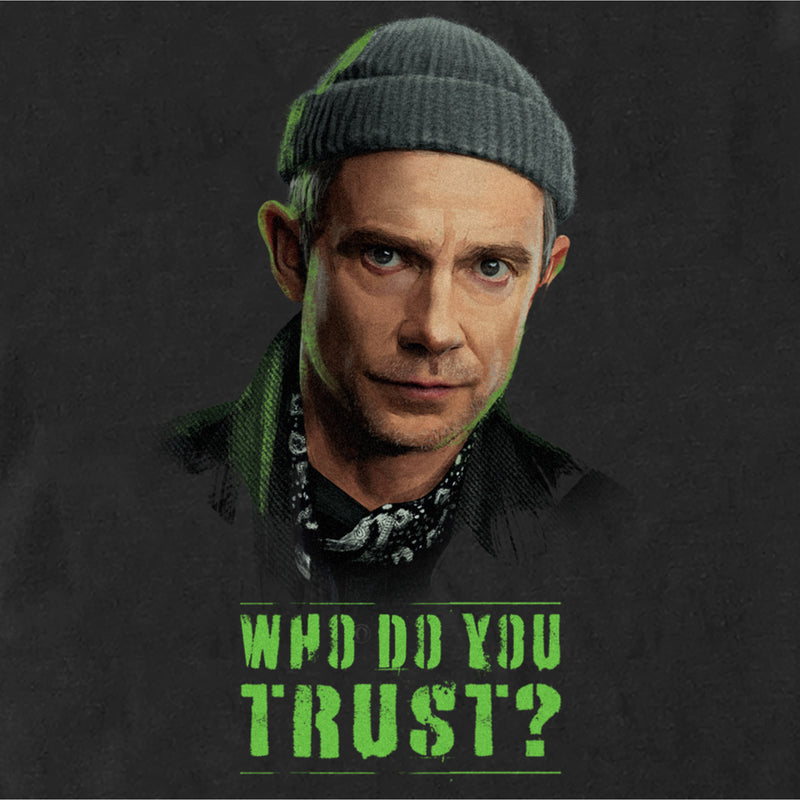 Men's Marvel: Secret Invasion Everett Ross Who Do You Trust T-Shirt