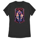 Women's The Marvels Captain Marvel Portrait T-Shirt