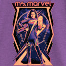 Girl's The Marvels Ms. Marvel Portrait T-Shirt