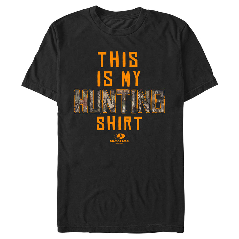 Men's Mossy Oak This Is My Hunting Shirt Orange Logo T-Shirt