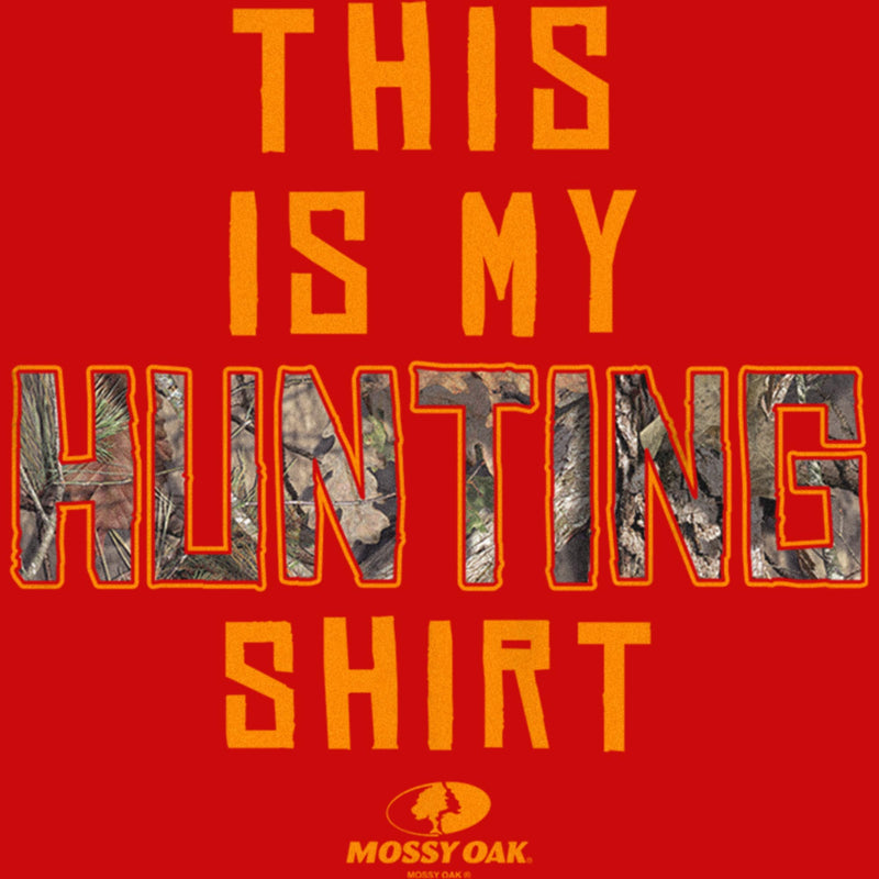 Boy's Mossy Oak This Is My Hunting Shirt Orange Logo T-Shirt