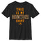 Boy's Mossy Oak This Is My Hunting Shirt Orange Logo T-Shirt