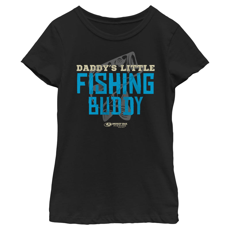 Girl's Mossy Oak Daddy's Little Fishing Buddy T-Shirt