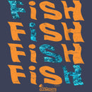 Boy's Mossy Oak Fish Text Stack T-Shirt