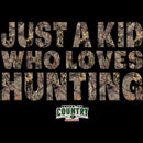 Men's Mossy Oak Just a Kid Who Loves Hunting T-Shirt