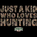 Boy's Mossy Oak Just a Kid Who Loves Hunting T-Shirt