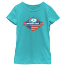 Girl's Mossy Oak Patriotic Forest Logo T-Shirt