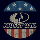 Men's Mossy Oak American Flag Circle Logo T-Shirt