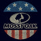 Men's Mossy Oak American Flag Circle Logo T-Shirt