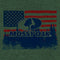 Junior's Mossy Oak American Flag Landscape Logo Festival Muscle Tee