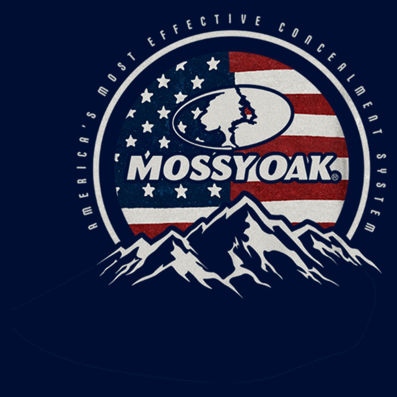 Boy's Mossy Oak Patriotic Valley Logo T-Shirt