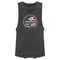 Junior's Mossy Oak Patriotic Valley Logo Festival Muscle Tee