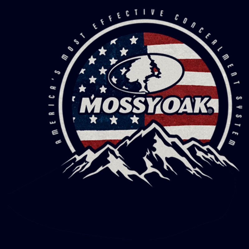 Junior's Mossy Oak Patriotic Valley Logo T-Shirt