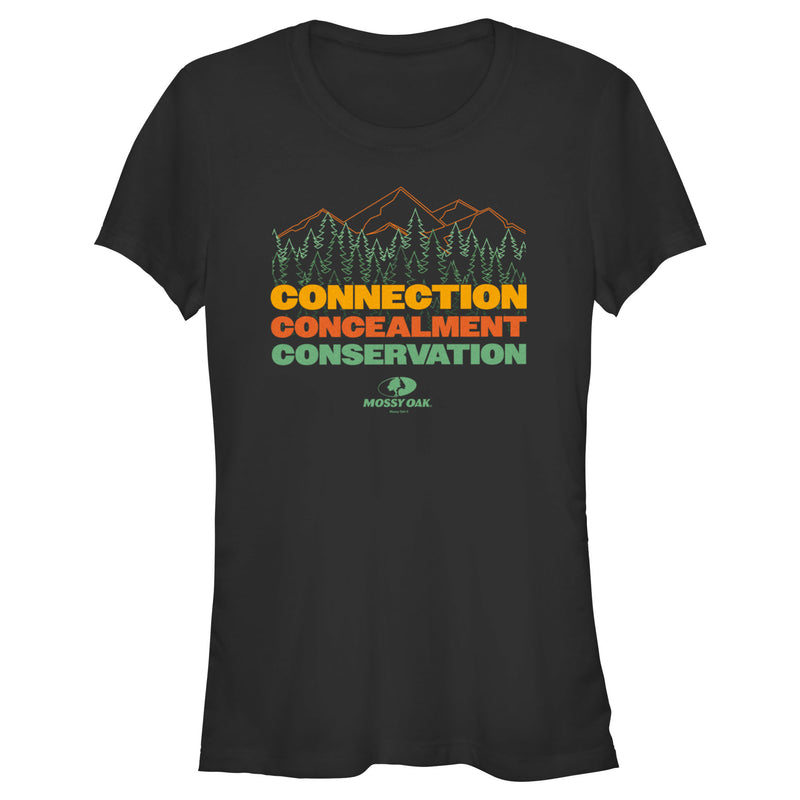 Junior's Mossy Oak Connection Concealment Conservation T-Shirt