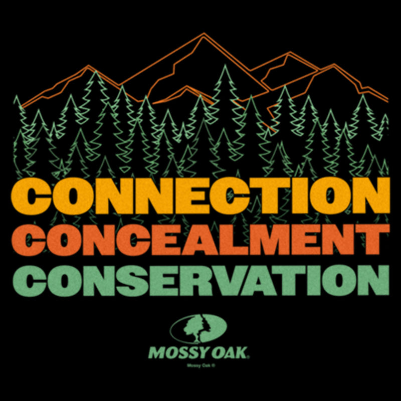 Junior's Mossy Oak Connection Concealment Conservation T-Shirt