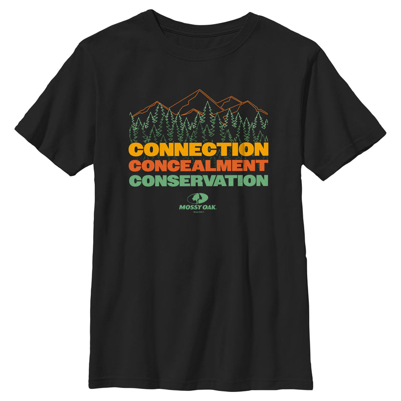 Boy's Mossy Oak Connection Concealment Conservation T-Shirt