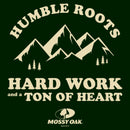 Men's Mossy Oak Humble Roots Hard Work and a Ton of Heart T-Shirt