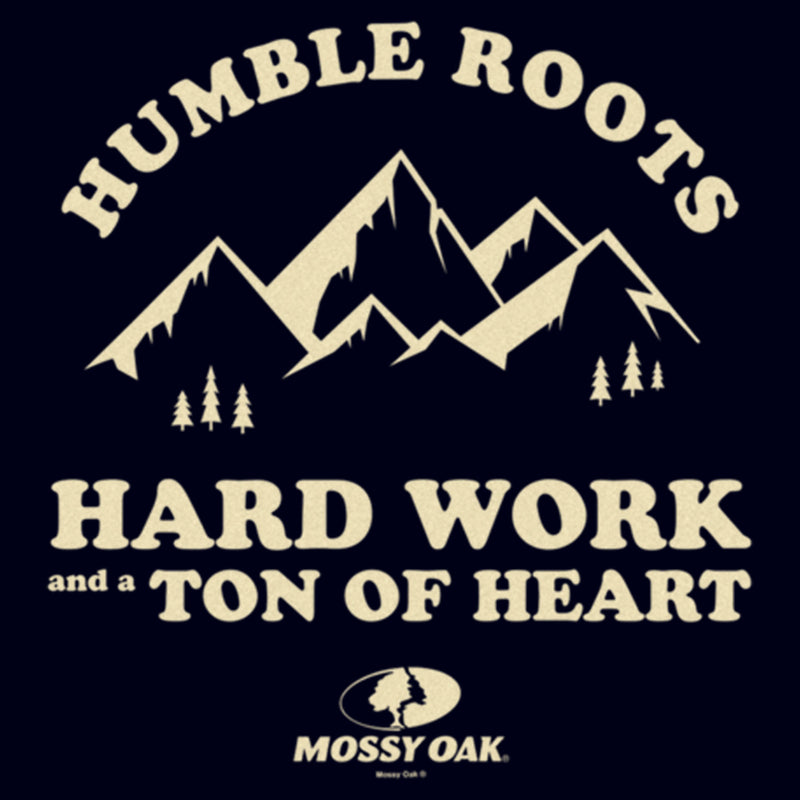 Women's Mossy Oak Humble Roots Hard Work and a Ton of Heart T-Shirt