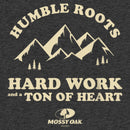 Boy's Mossy Oak Humble Roots Hard Work and a Ton of Heart T-Shirt