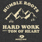 Boy's Mossy Oak Humble Roots Hard Work and a Ton of Heart T-Shirt